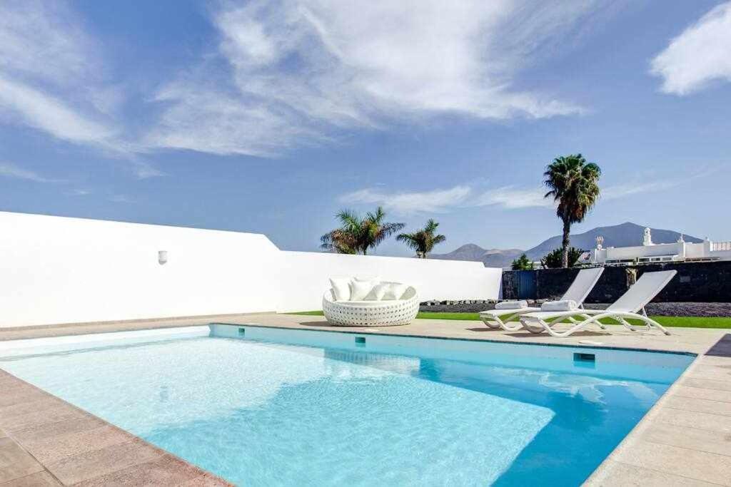 Homu Bianca Fantastica Villa Con Piscina Privad Playa Blanca  Buitenkant foto